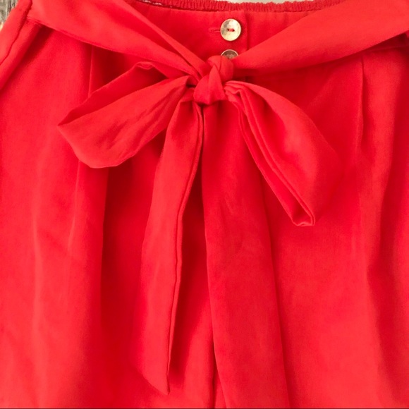 ❣️High-Waist Red Shorts - Picture 3 of 8